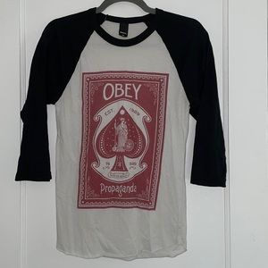 Obey Baseball tee